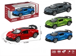Kovový model auta 1:28 se světlem a zvukem