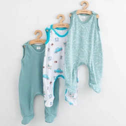 Dojčenské dupačky NEW BABY Classic II, sada 3 ks