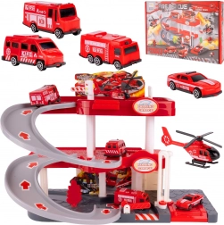 Parkovací set se světly a zvuky, 3 vozidla