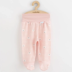Kojenecké polodupačky New Baby Classic II medvídek bílé vel. 80