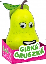 Rodinná karetní hra Gibka Gruszka s hruškovým časovačem