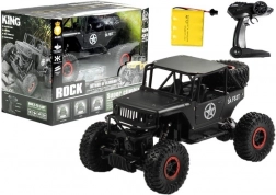 RC auto jeep 1:18 černé