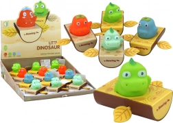 Natahovačka do vany – dinosaurus v lodičce