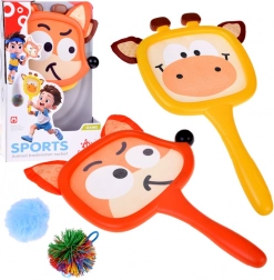 Barevné raketky ve tvaru zvířátek pro děti