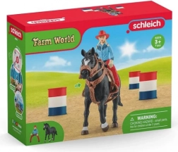 Kovbojka a závod kolem sudů Farm World