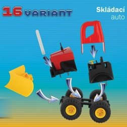 Skládací autíčko COMBI CAR 2