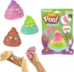 Elastická antistresová slizová hmota, 7 cm, různé barvy