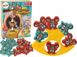 Balanční hra Myšky – sýrová věž a matematika pro děti