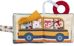 Lilliputiens textilní knížka s pejskem Julesem