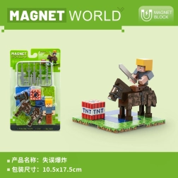 Stavebnice Magnet World Mistake Explosion