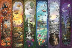 Puzzle RAVENSBURGER Cesty fantazie 7000 dílků