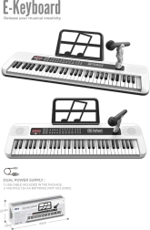 Elektronické varhany s 61 klávesami