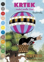 Omalovánka A5 Krtek – maluj podle čísel