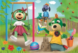 Puzzle Treflíci: Zábava na Zahradě 100 Dílů