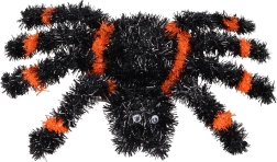 Závěsná dekorace pavouk 33 × 23 cm