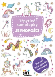 Třpytivé samolepky jednorožci