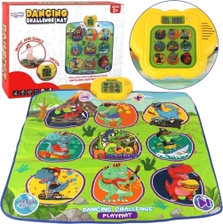 hudební podložka dinosauři – taneční a zručnostní hra woopie