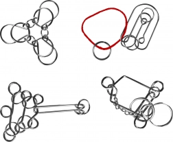 Kovové hlavolamy pro děti i dospělé