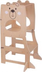 Učící věž pro děti 3 v 1 Medvídek