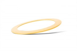 Žonglovací kruhy z bioplastu pro začátečníky, průměr 24 cm (sada 3 ks)