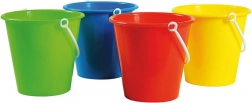 Plastový kyblík na písek a vodu (mix barev)
