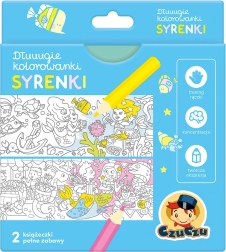 Dlouhé omalovánky – Mořské víly 4+