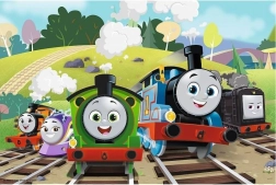 Puzzle 60 dílků – TOMÁŠ A KAMARÁDI: Tomáš na výletě Trefl