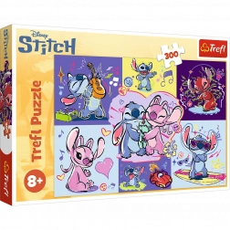 Puzzle 300 dílků – Disney Lilo & Stitch: Ztřeštěný Stitch
