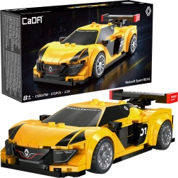 Stavebnice CaDA závodní auto RENAULT SPORT RS.01 1:24