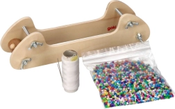 GOKI Dřevěný tkací rámeček na korálky