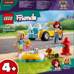 lego friends auto pro péči o pejsky