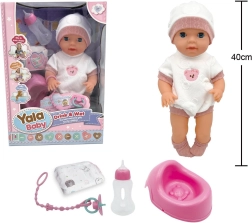 Čůrající miminko s nočníkem 40 cm