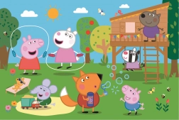 Puzzle Trefl Švinka Peppa 24 Maxi Zábava na palouku