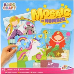 Mozaika s obrázky Princezny, Jednorožce a Mořské panny