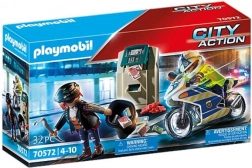 Playmobil City Action – policejní motocykl se zlodějem