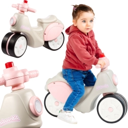 Dětská odrážedla FALK Strada Retro pro dívky s tichými koly od 1 roku