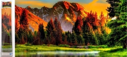 Norimpex Diamantové malování Krajina 80x40 cm