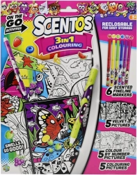 Voňavá cestovní kreativní sada SCENTOS pro děti