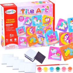 Kreativní sada malování magnetů Color Day