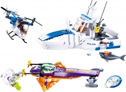 Stavebnice Sluban Chytání mořského bandity