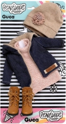 Guca Penelope – obleček pro panenku 34 cm s botičkami