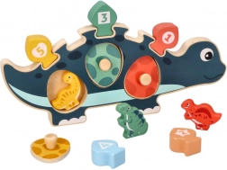 Dřevěná dětská skládačka - Dinozaur