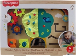 Fisher-Price dřevěná hrací deska Zahrádka