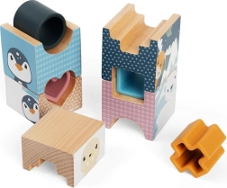 Puzzle kostka Arktická věž Bigjigs Toys