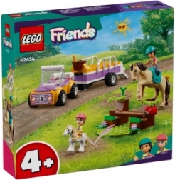 LEGO FRIENDS přívěs pro koně a poníka – stavebnice 4+