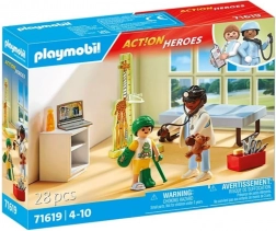 Sada figurek Pediatr s plyšovým medvídkem