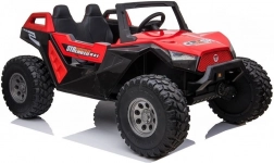 Dětské elektrické autíčko 24V – červené terénní