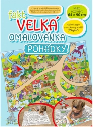 fakt velká omalovánka pohádky