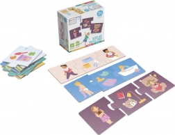 Véééliké puzzle trio Můj den vzdělávací skládanka