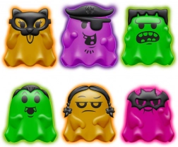 Schylling NeeDoh mačkací duch svítící ve tmě